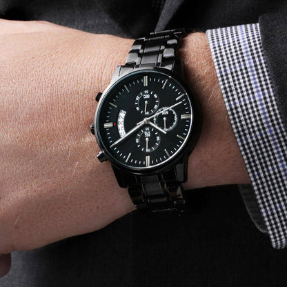 Adventures Together - Engraved Metallic Watch